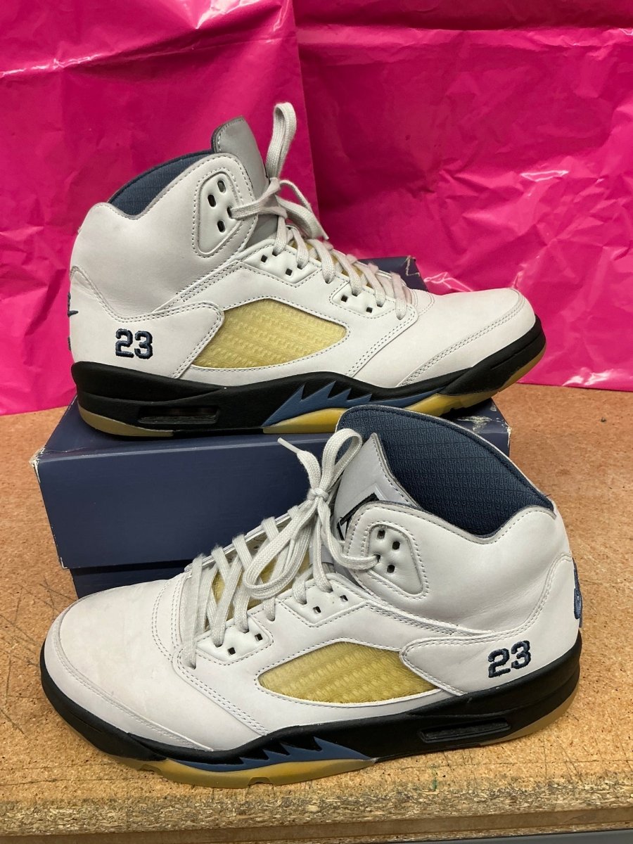 Jordan 5 A Ma Maniere Photon Dust Blue Men 11 Used - Sneakers - Jawns on Fire Sneakers &amp; Shoes