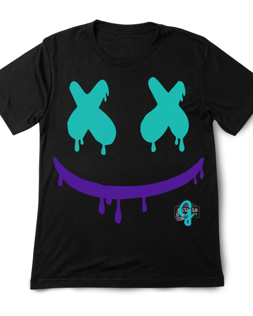 Jordan 5 Grape Crazy Face - Original Jawns - Black T-Shirt - T-Shirt - Jawns on Fire Sneakers & Shoes