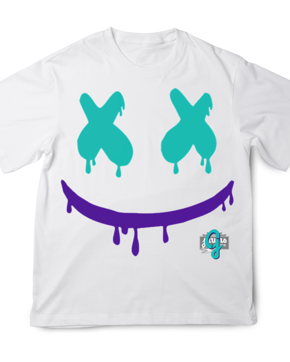 Jordan 5 Grape Crazy Face - Original Jawns - White T-Shirt - T-Shirt - Jawns on Fire Sneakers & Shoes