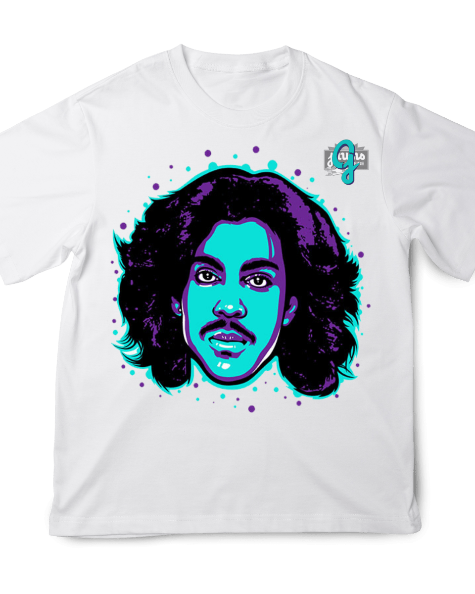 Jordan 5 Grape Prince Fro - Original Jawns - White T-Shirt - T-Shirt - Jawns on Fire Sneakers & Shoes