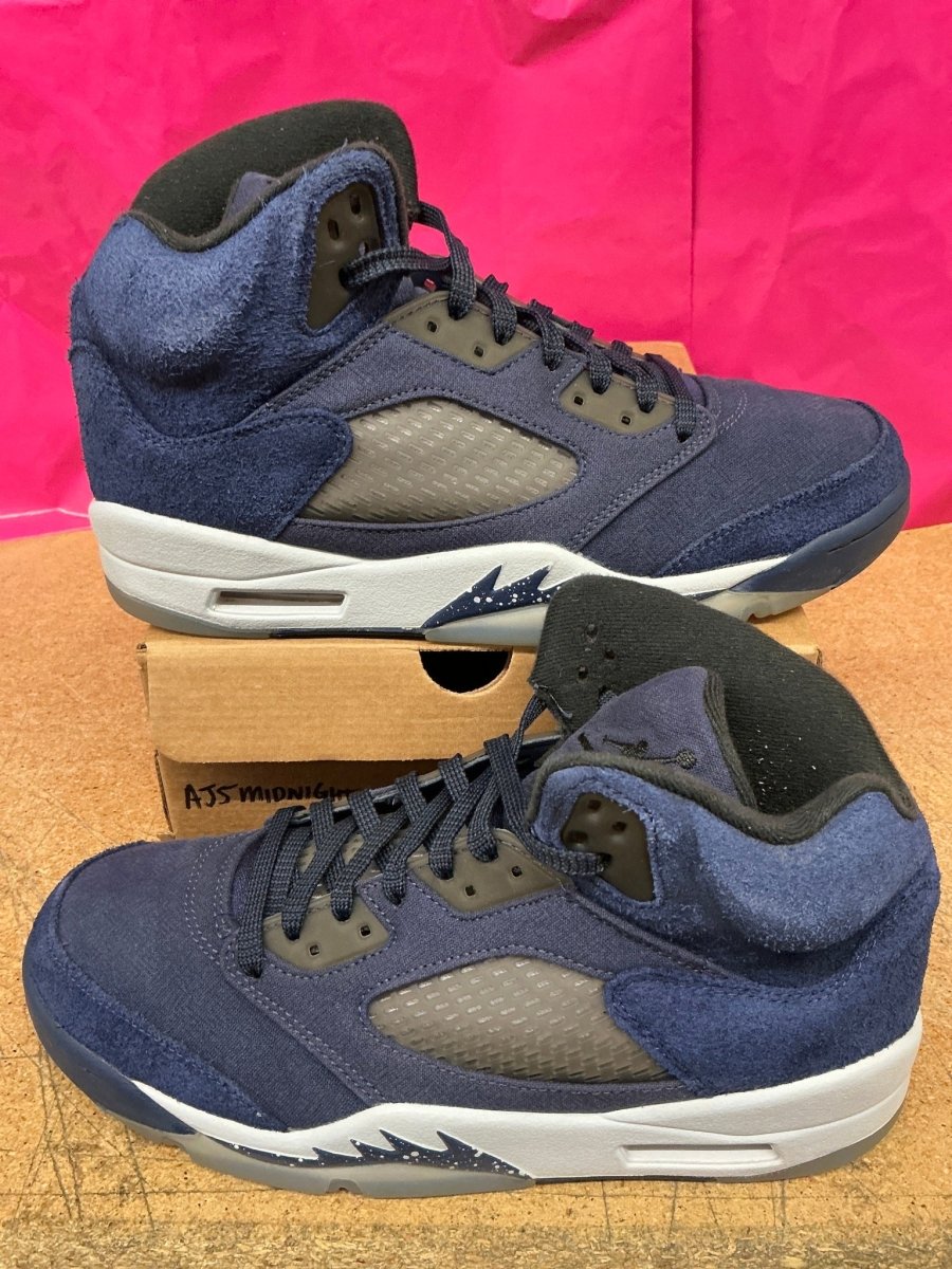 Jordan 5 Midnight Navy Mens 9 Used Rep Box - Sneakers - Jawns on Fire Sneakers &amp; Shoes