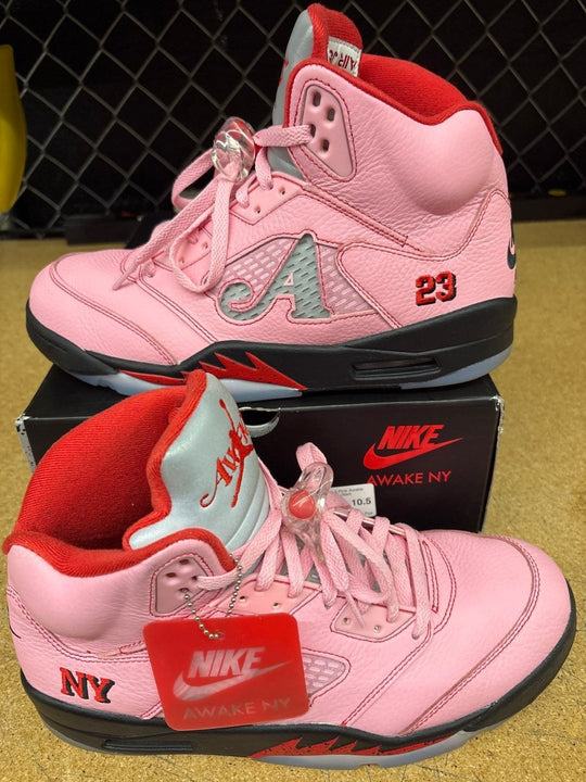 Jordan 5 Pink Awake Men 10.5 Used - Sneakers - Jawns on Fire Sneakers &amp; Shoes