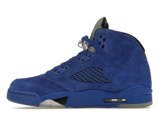 Jordan 5 Retro Blue Suede - Sneakers - Jawns on Fire Sneakers & Shoes