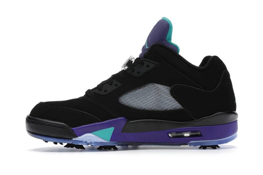 Jordan 5 Retro Low Golf Black Grape - Sneakers - Jawns on Fire Sneakers & Shoes