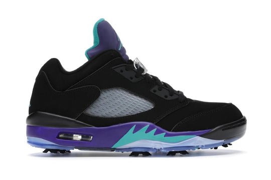 Jordan 5 Retro Low Golf Black Grape - Sneakers - Jawns on Fire Sneakers &amp; Shoes