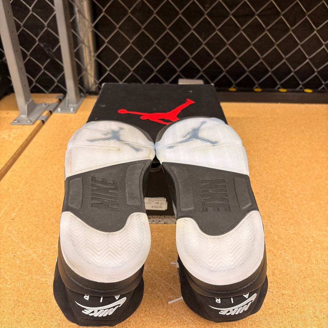 Jordan 5 Retro OG Black Metallic Reimagined (Men 13) Used - Sneakers - Jawns on Fire Sneakers &amp; Shoes