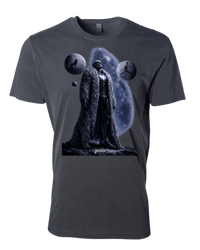 Jordan 5 Wolf Grey - Skeletor Wolf God T-Shirt - Carbon Black - Only Jawns