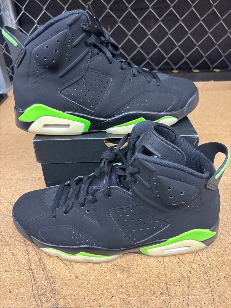 Jordan 6 Electro Green Men 12 Used No Box - Sneakers - Jawns on Fire Sneakers & Shoes