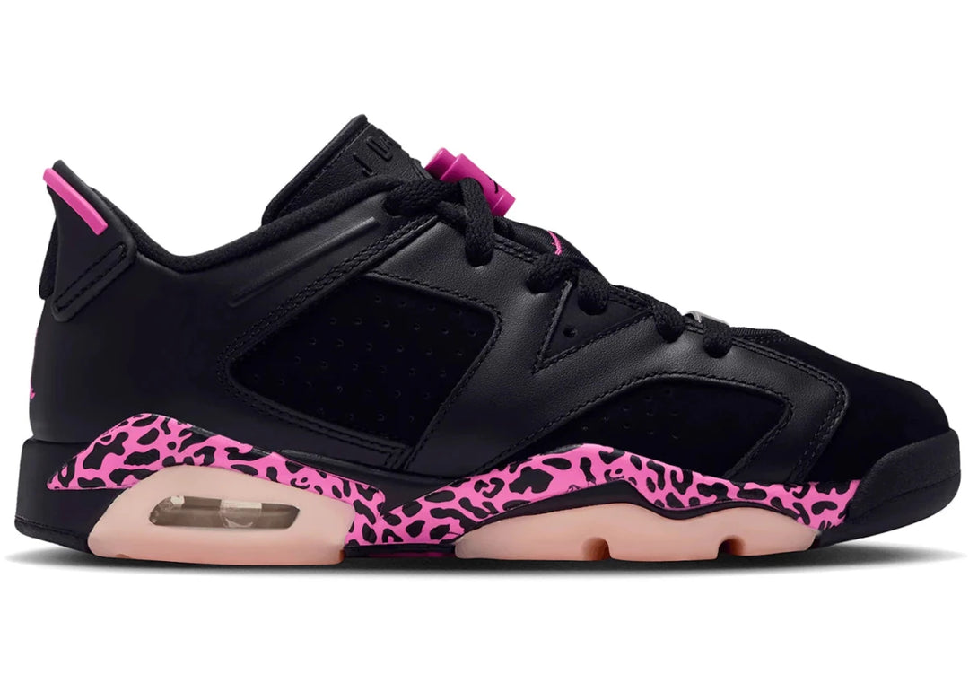 Jordan 6 Retro Low Black Fierce Pink (GS) - Sneakers - Jawns on Fire Sneakers &amp; Shoes