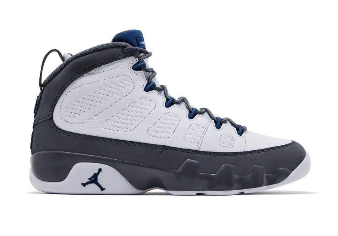 Jordan 9 Retro Flint Grey French Blue 2026 (Men 11.5) New - Sneakers - Jawns on Fire Sneakers & Shoes