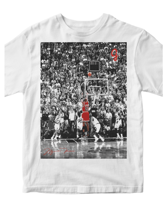 Jordan "The Shot" - Original Jawns - White T-Shirt - T-Shirt - Jawns on Fire Sneakers & Shoes
