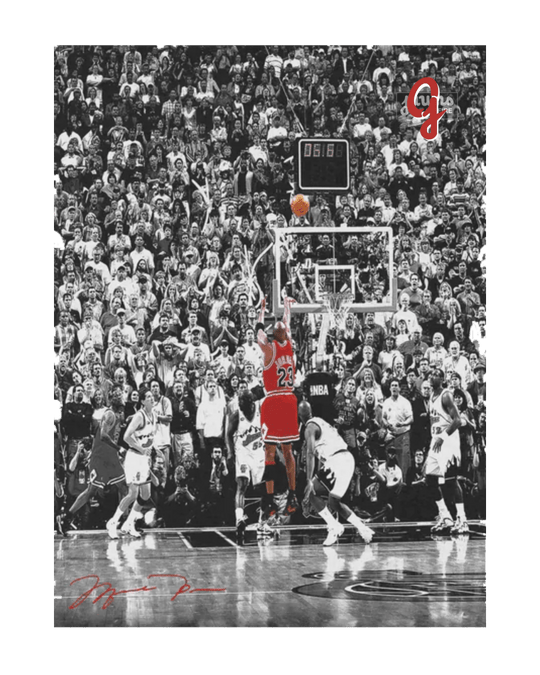 Jordan "The Shot" - Original Jawns - White T-Shirt - T-Shirt - Jawns on Fire Sneakers & Shoes