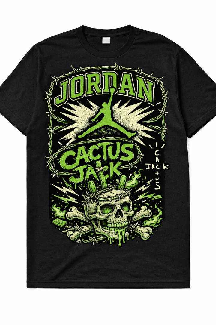 Jordan Travis Scott Jumpman Jack Green Spark Custom- Original Jawns- B ...