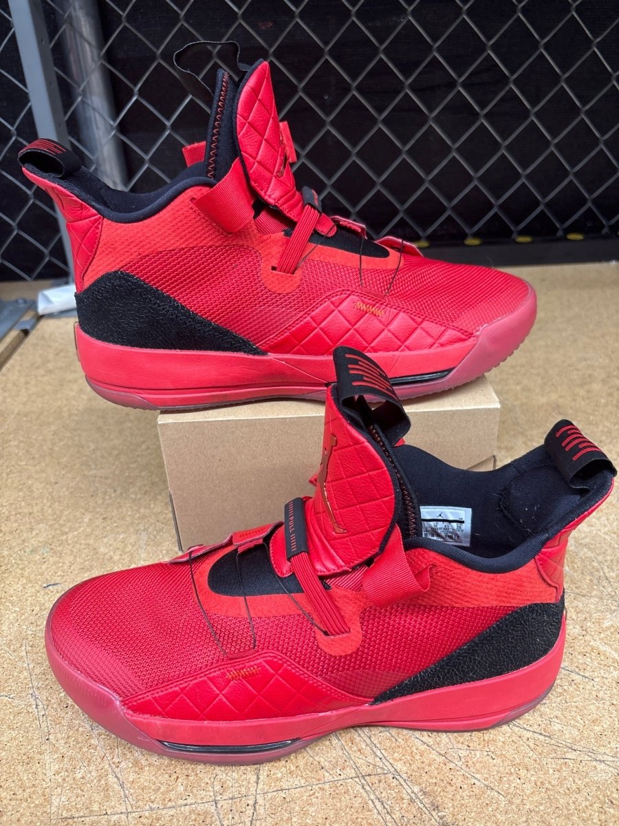 Jordan XXXIII Red Men 11 Used No Box - Sneakers - Jawns on Fire Sneakers & Shoes