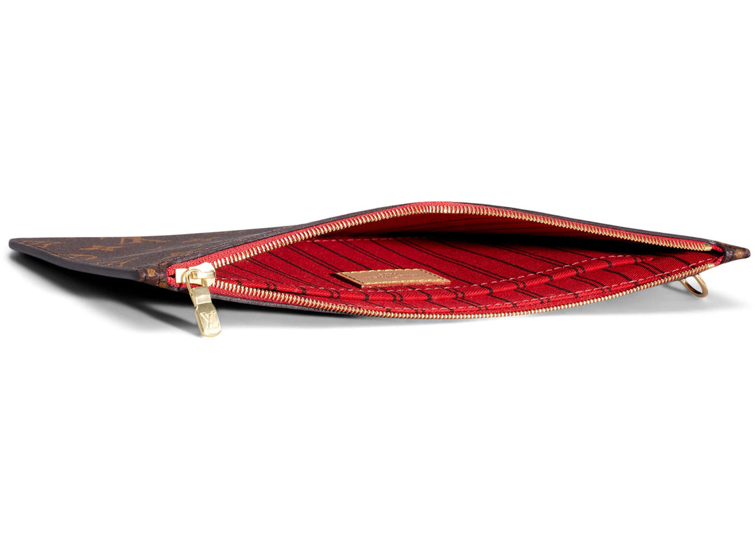 Louis Vuitton Pochette Monogram MM/GM Cerise (Orange) Lining