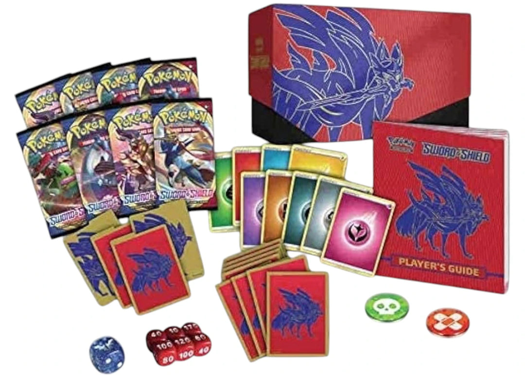 2020 Pokemon TCG Sword & Shield Elite Trainer Box Zacian