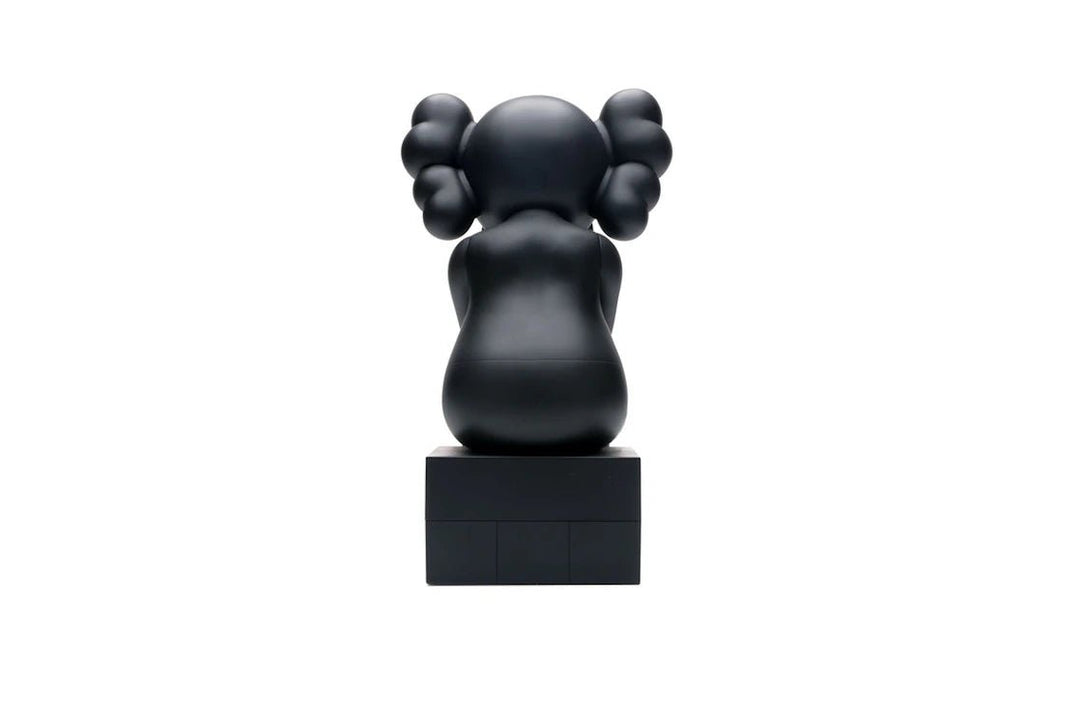 KAWS Passing Through Open Edition Vinyl Figure Black - Collectibles - Jawns on Fire Sneakers & Shoes