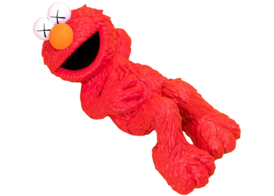 KAWS & Sesame Street Elmo Vinyl Figure - Collectibles - Jawns on Fire Sneakers & Shoes