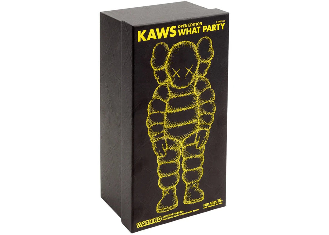 KAWS What Party Figure Yellow - Collectibles - Jawns on Fire Sneakers &amp; Shoes