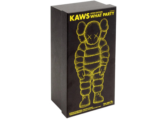 KAWS What Party Figure Yellow - Collectibles - Jawns on Fire Sneakers &amp; Shoes
