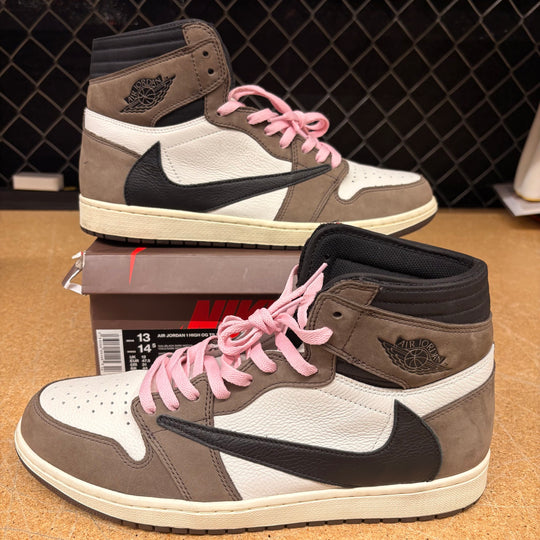Jordan 1 Retro High OG SP Travis Scott Mocha (Men 13) Used