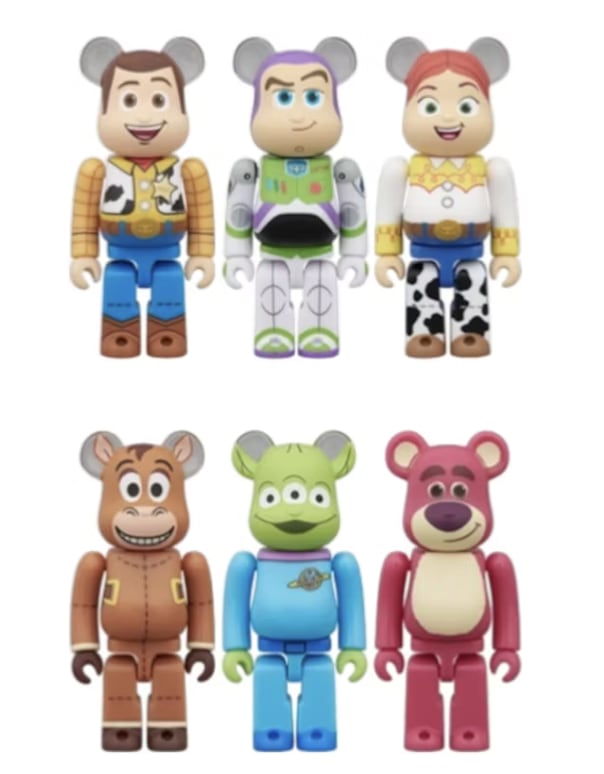 Bearbrick Chase Disney Pixar Toy Story Sealed Case (1 Blind Box)