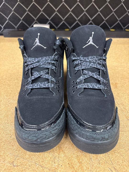 Jordan 3 Black Cat -Gradeschool 7- Used