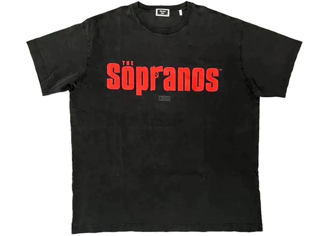 Kith The Sopranos Vintage (In-Store Exclusive) Tee Black - Clothing - Mens - Jawns on Fire Sneakers & Shoes