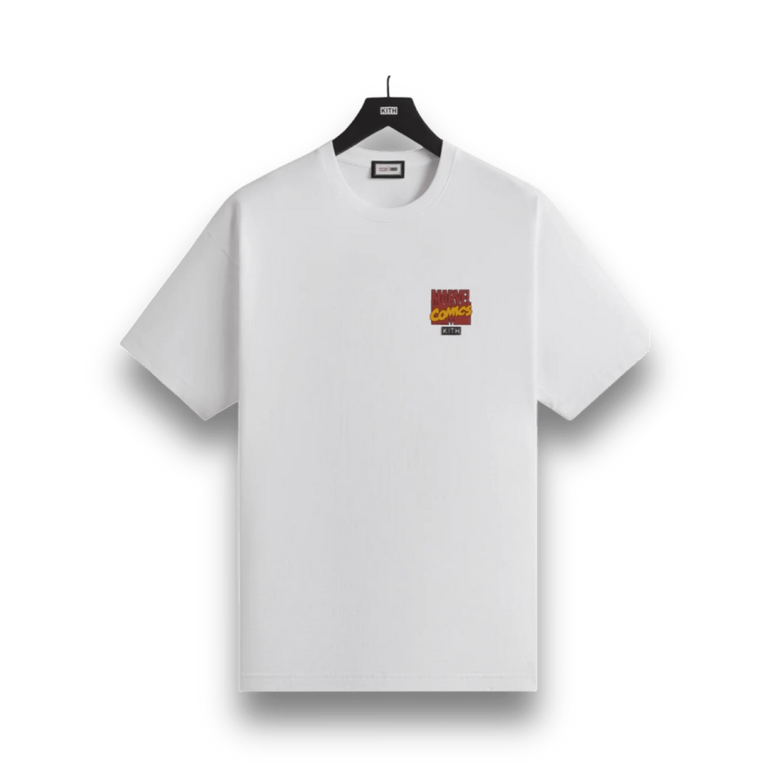 Kith x Marvel Universe Vintage Tee x Marvel Universe Vintage White - T-Shirt - Jawns on Fire Sneakers & Shoes