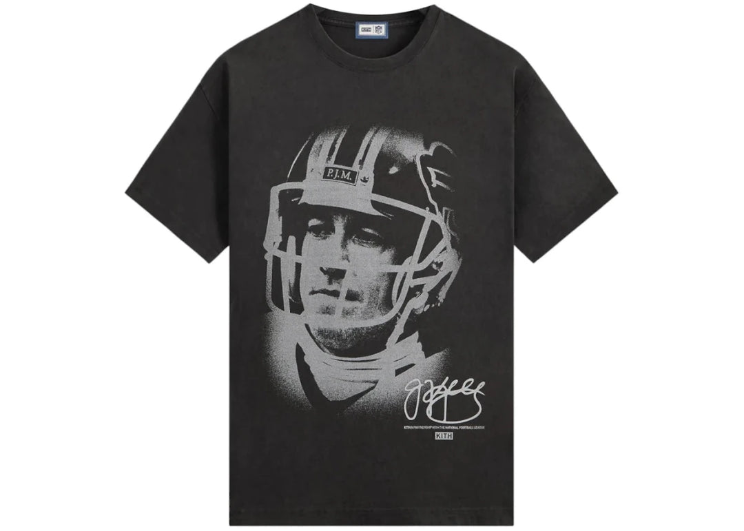 Kith x NFL Jim Kelly Vintage Jones Tee Black - Clothing - Mens - Jawns on Fire Sneakers &amp; Shoes