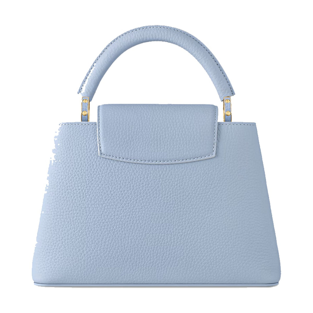 Louis Vuitton Capucine BB with MiniMe Orgasmic Blue Bag