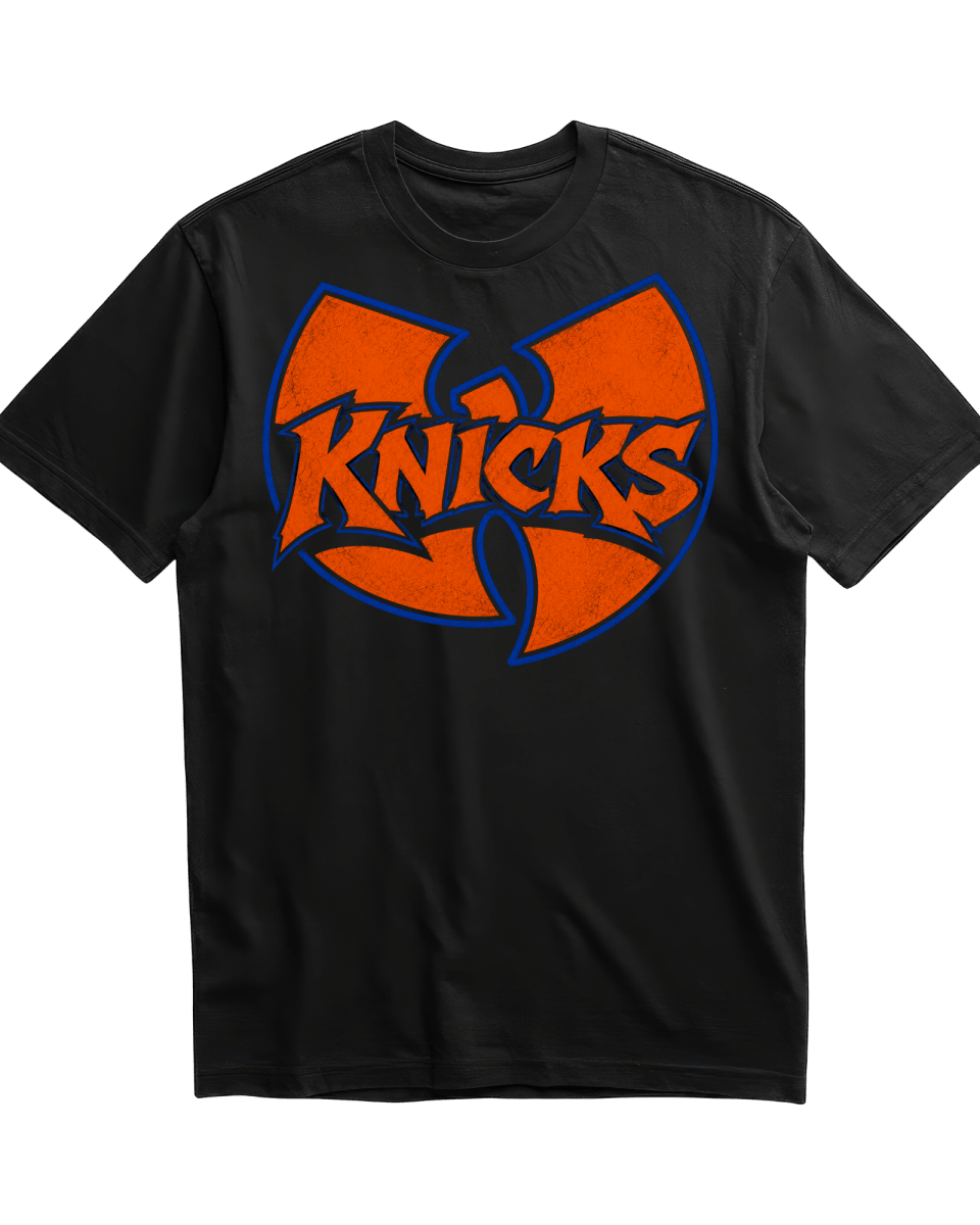 Knicks x Wu-Tang 2026 NBA World Champions - Black T-Shirt - T-Shirt - Jawns on Fire Sneakers & Shoes
