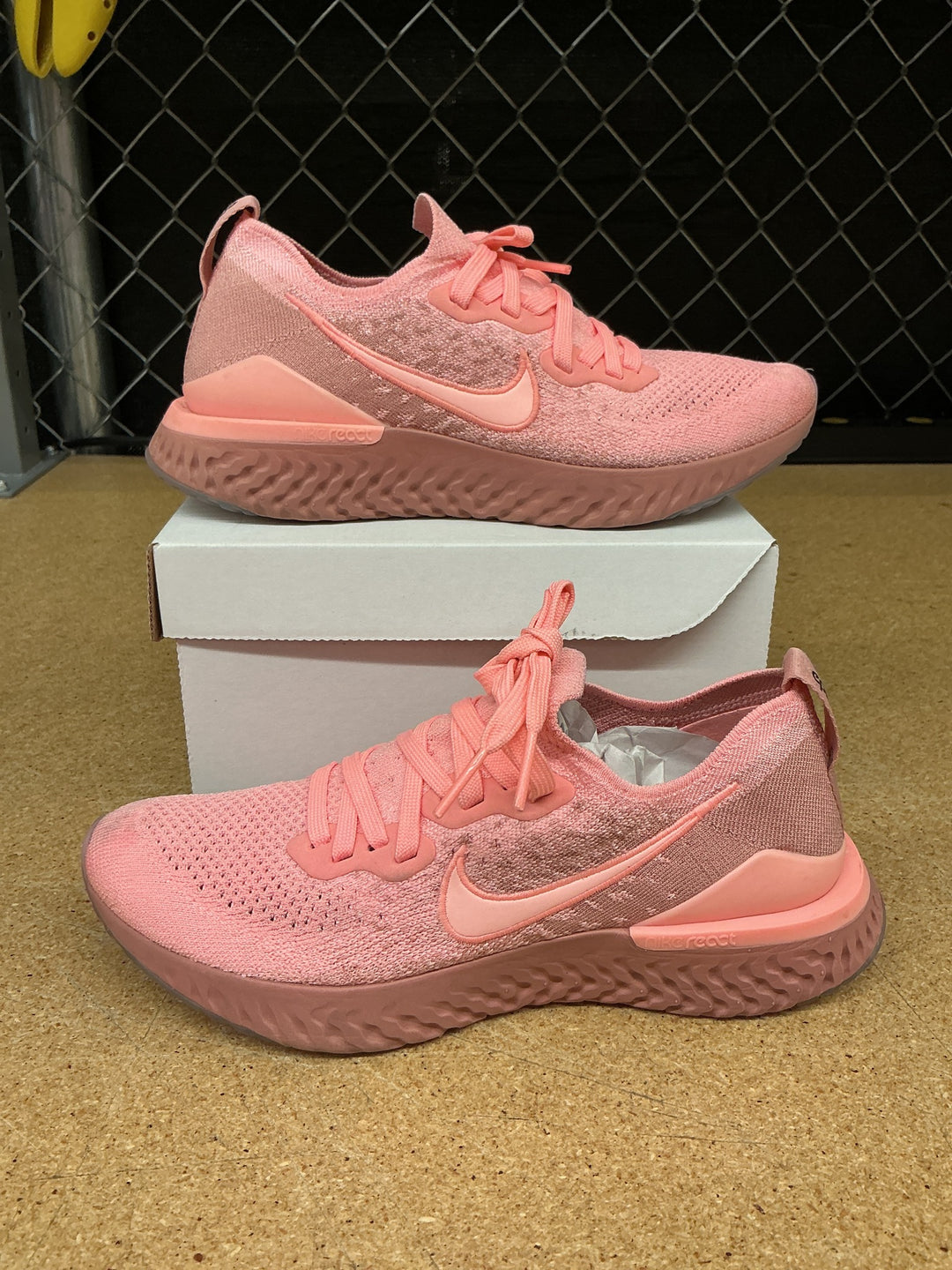 Nike Epic React Pink Women 8 Used - No Box