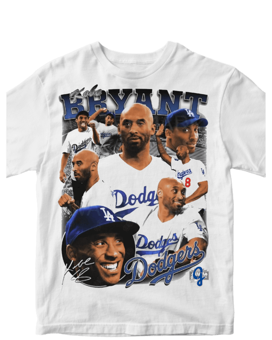 Kobe Bryant Dodgers - Original Jawns - White T-Shirt - T-Shirt - Jawns on Fire Sneakers & Shoes