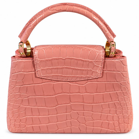 Louis Vuitton Capucines BB Pink Crocodile