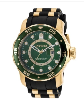 Invicta Pro Diver SCUBA Swiss Ronda 515.24H Caliber Men's Watch - 48mm, Gold, Black 6994