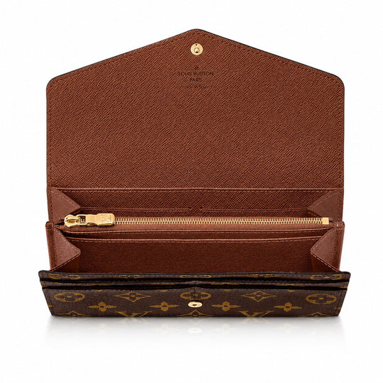 Louis Vuitton Sarah Wallet Monogram Brown