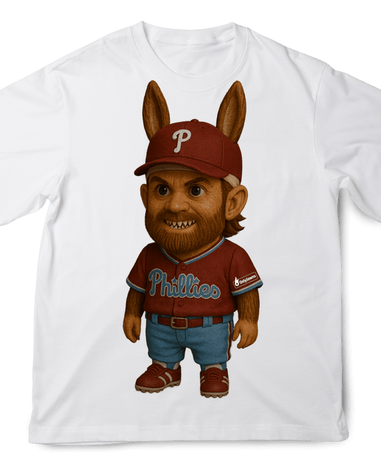 La Bu Bryce Harper - Original Jawns - White T-Shirt - T-Shirt - Jawns on Fire Sneakers & Shoes