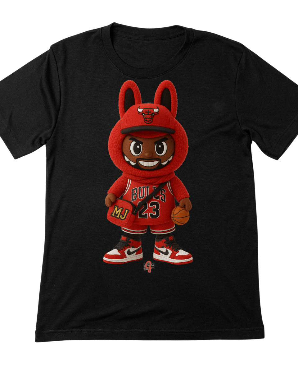 La Bu Bu Jordan - Original Jawns - Black T-Shirt - T-Shirt - Jawns on Fire Sneakers & Shoes