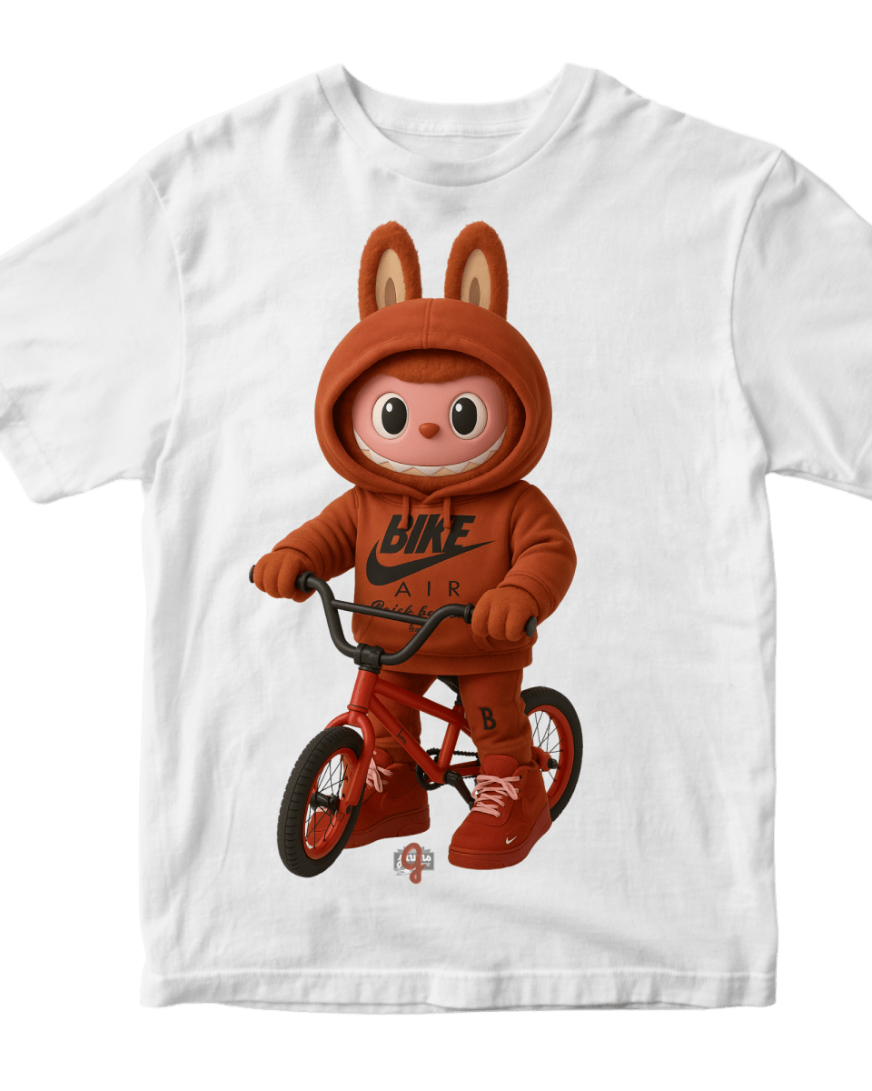 La Bu Bu Nigel Bike Air - Original Jawns - White T-Shirt - T-Shirt - Jawns on Fire Sneakers & Shoes