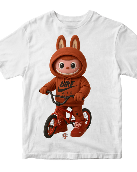 La Bu Bu Nigel Bike Air - Original Jawns - White T-Shirt - T-Shirt - Jawns on Fire Sneakers & Shoes