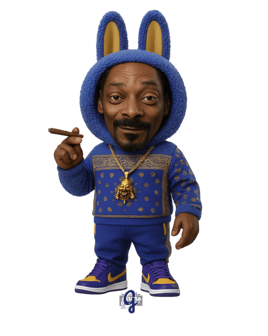 La Bu Bu Snoop - Original Jawns - White T-Shirt - T-Shirt - Jawns on Fire Sneakers & Shoes