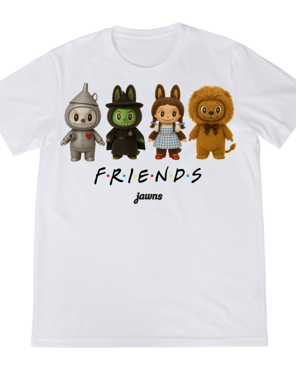 La Bu Bu Wizard of Jawns - Original Jawns - White T-Shirt - T-Shirt - Jawns on Fire Sneakers & Shoes