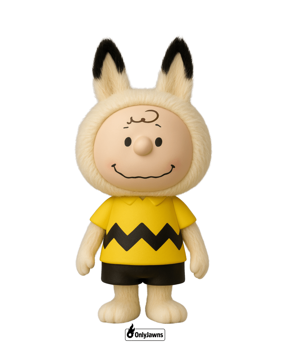 La Bu Charlie Brown - Original Jawns - White T-Shirt - T-Shirt - Jawns on Fire Sneakers & Shoes