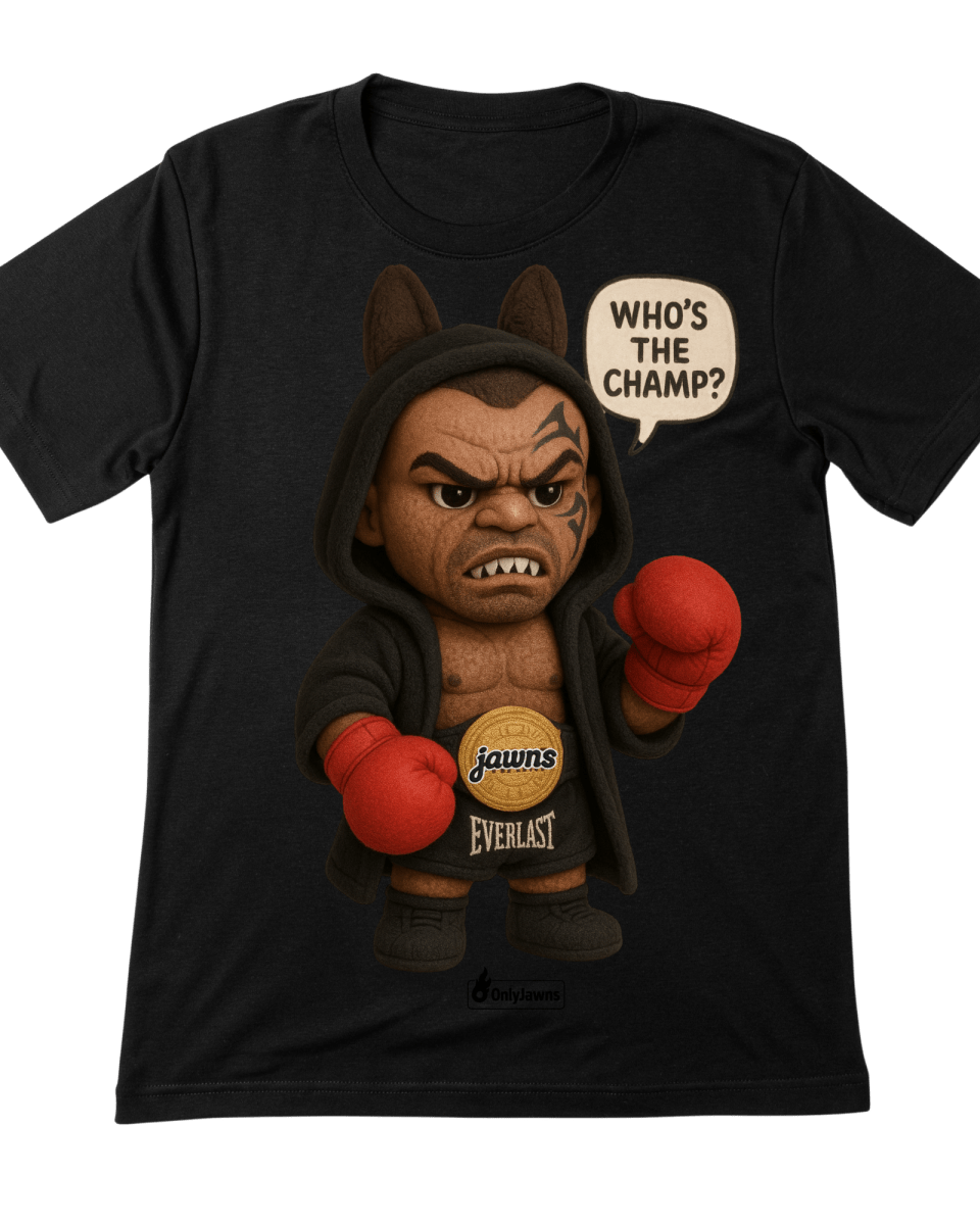 La Bu Iron Mike - Original Jawns - Black T-Shirt - T-Shirt - Jawns on Fire Sneakers & Shoes