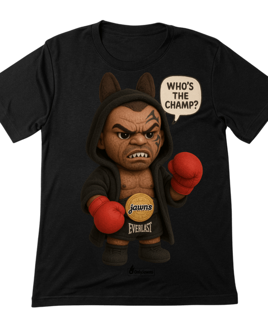 La Bu Iron Mike - Original Jawns - Black T-Shirt - T-Shirt - Jawns on Fire Sneakers & Shoes