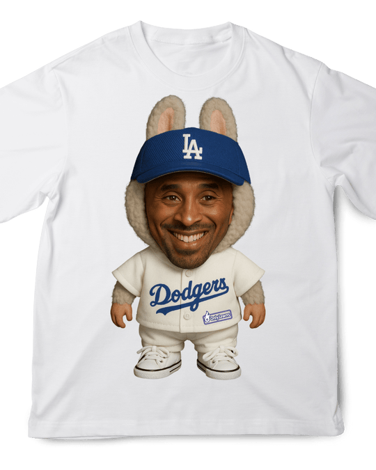 La Bu Kobe Dodgers - Original Jawns - White T-Shirt - T-Shirt - Jawns on Fire Sneakers & Shoes