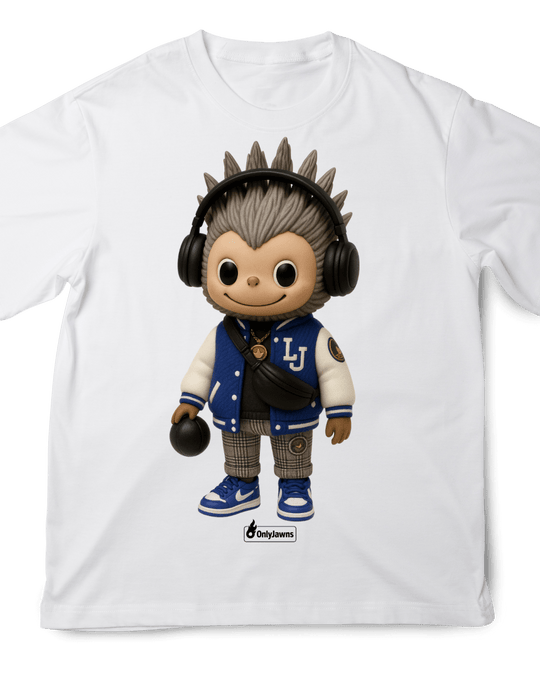 La Bu Lebron Doll - Original Jawns - White T-Shirt - T-Shirt - Jawns on Fire Sneakers & Shoes