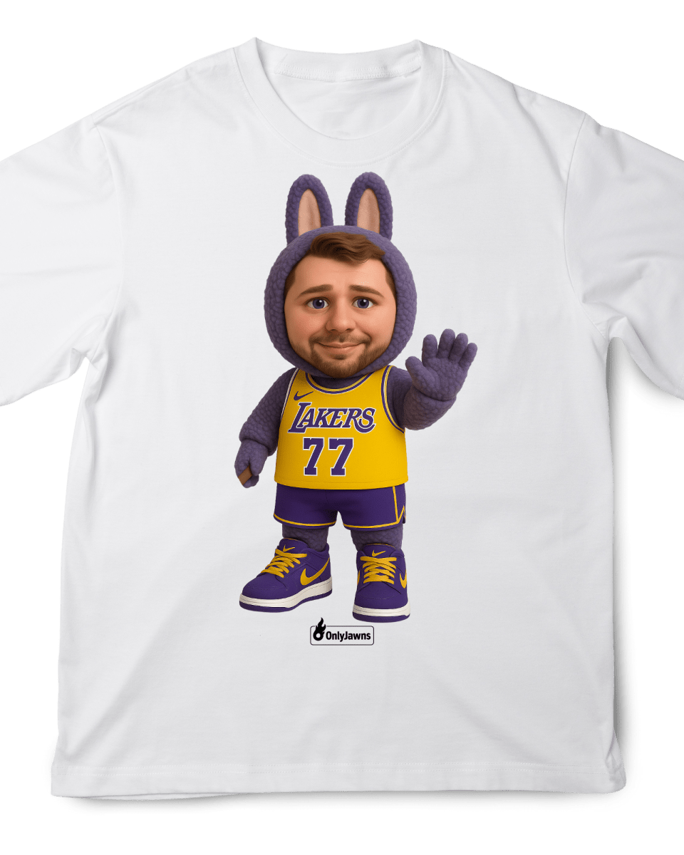 La Bu Luca - Original Jawns - White T-Shirt - T-Shirt - Jawns on Fire Sneakers & Shoes