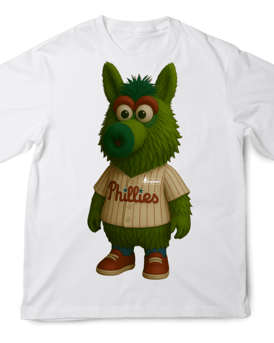 La Bu Philly Phanatic - Original Jawns - White T-Shirt - T-Shirt - Jawns on Fire Sneakers & Shoes